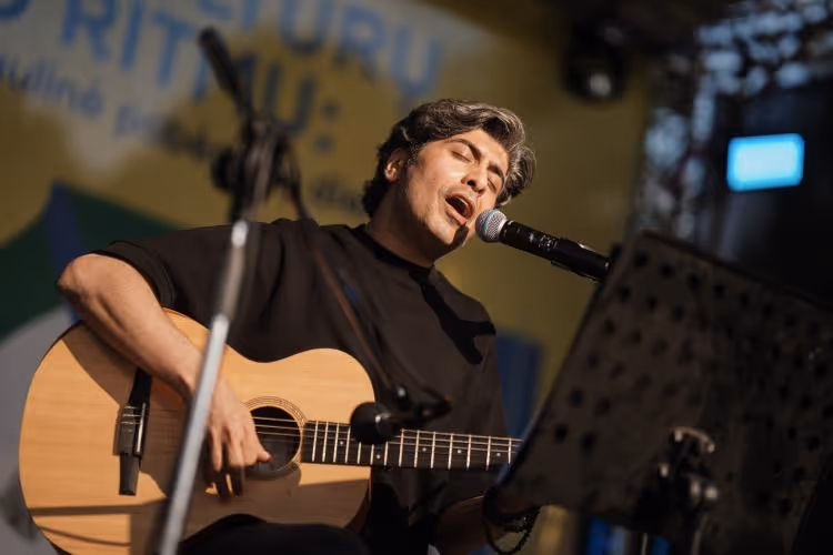 Arya Aramnejad. Photo: Ugnius Bagdonavičius.