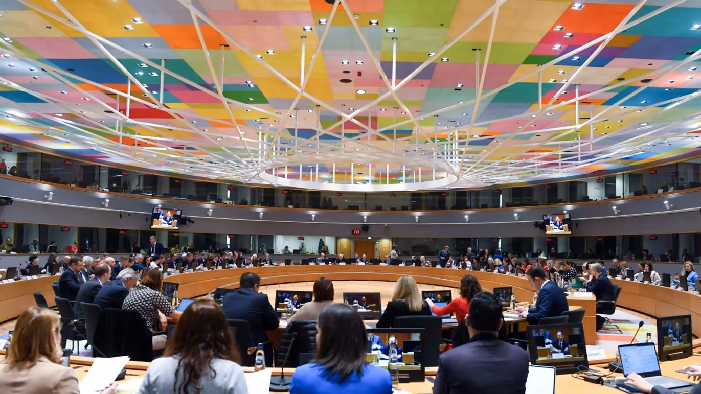 The Council of the European Union convening during Sweden Spring 2023 Presidency. Photo source: Swedish Presidency of the Council of the European Union.