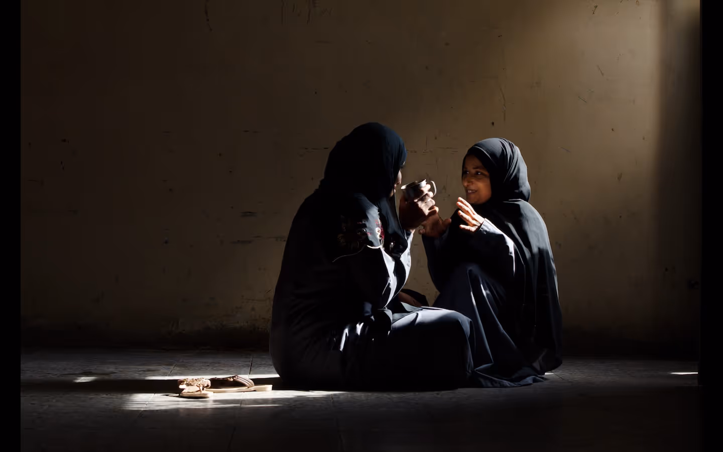 Photo by Amira Al-Sharif: Arbitrarily detained women in Yemen.