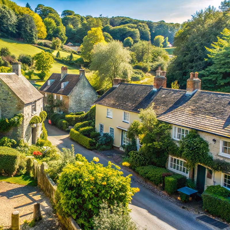 row of cottages to be refurbished in muswell hill