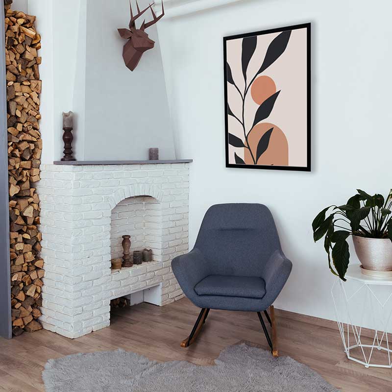 modern cottage interor with chair in hanwell