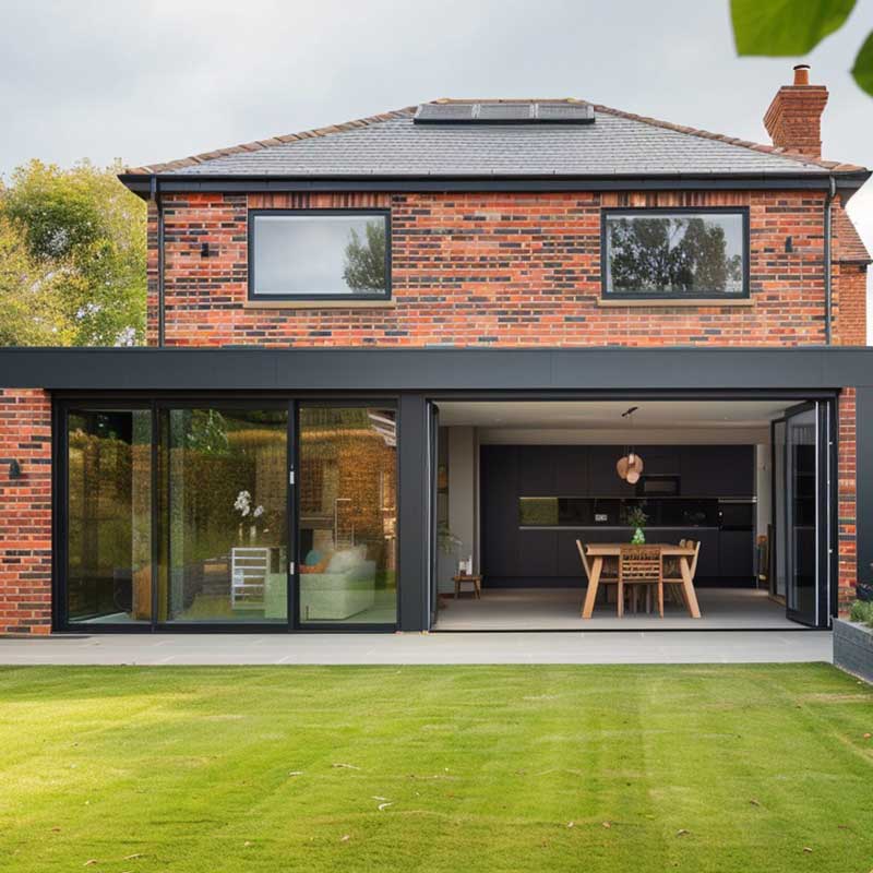 rear kitchen extension in brixton