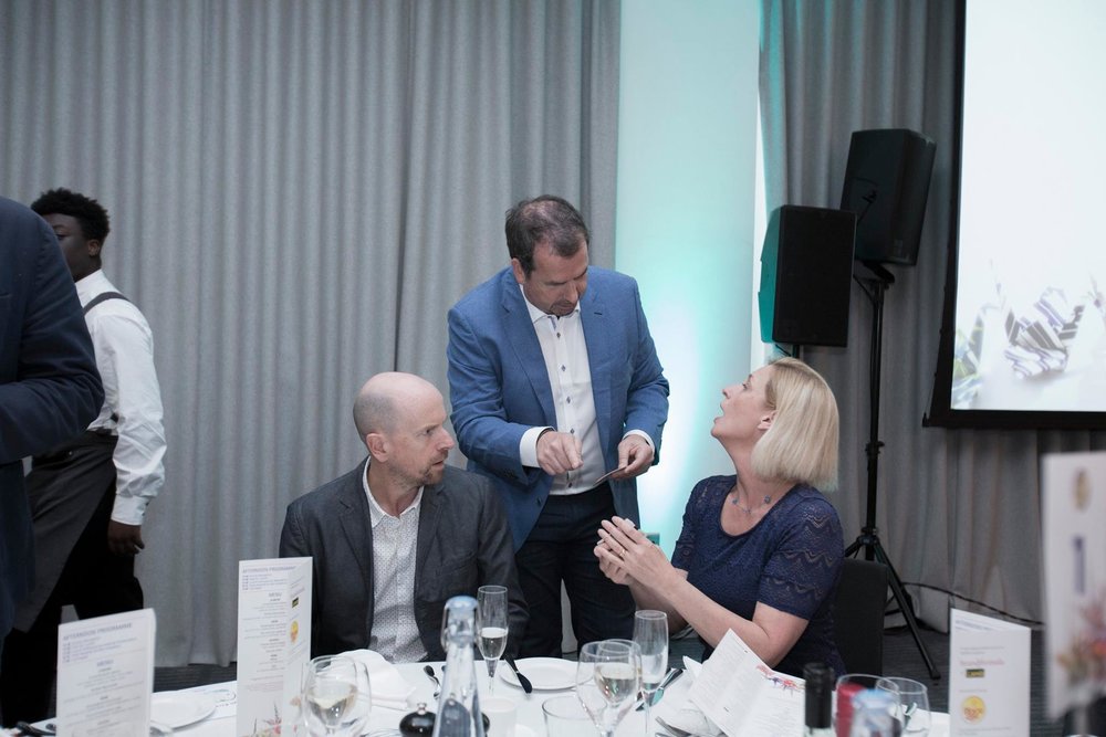 Martin, you were a guest not a waiter - you didn't need to take Sarah & Nick's orders!