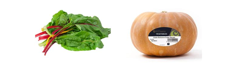 Watts farms chard and a pumpkin