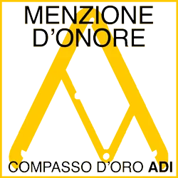 logo menzione d'oro Compasso d'oro