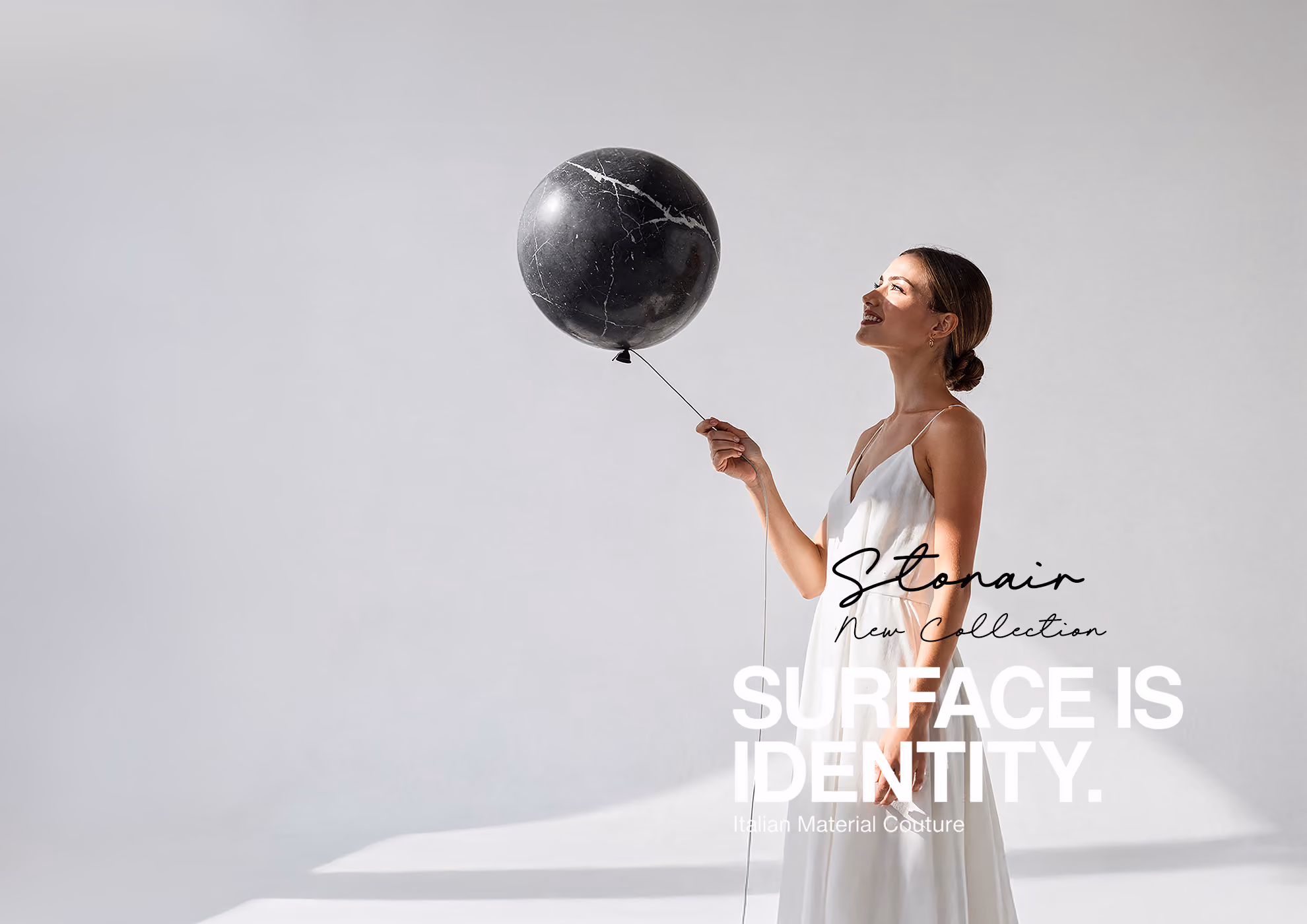 STONAIR™ by Molteni Vernici luxury natural stone effect surface for premium interior design and bespoke architectural finishes.