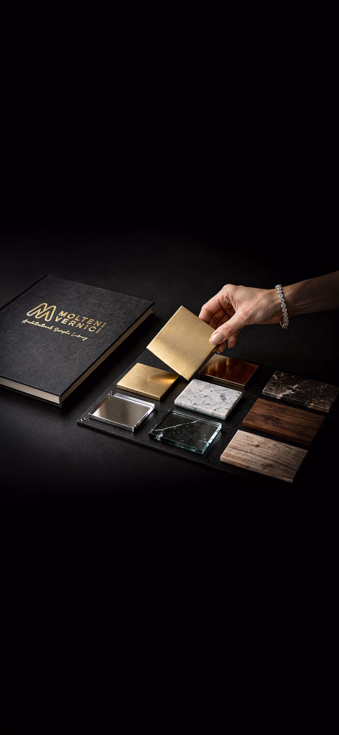 Surface Finder™ by Molteni Vernici for selecting bespoke finishes for architecture, furniture and interior design
