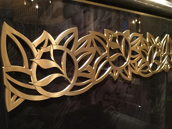 Serie Never Flat, Dettaglio Decorazione.