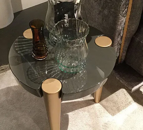 Serie Never Flat, Gambe Coffee Table.