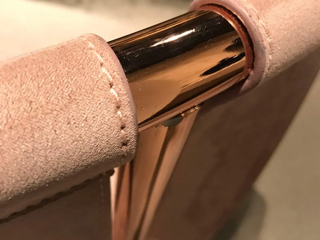 Smalto Nanogalvanic Oro Rosa, Dettaglio Applicativo.
