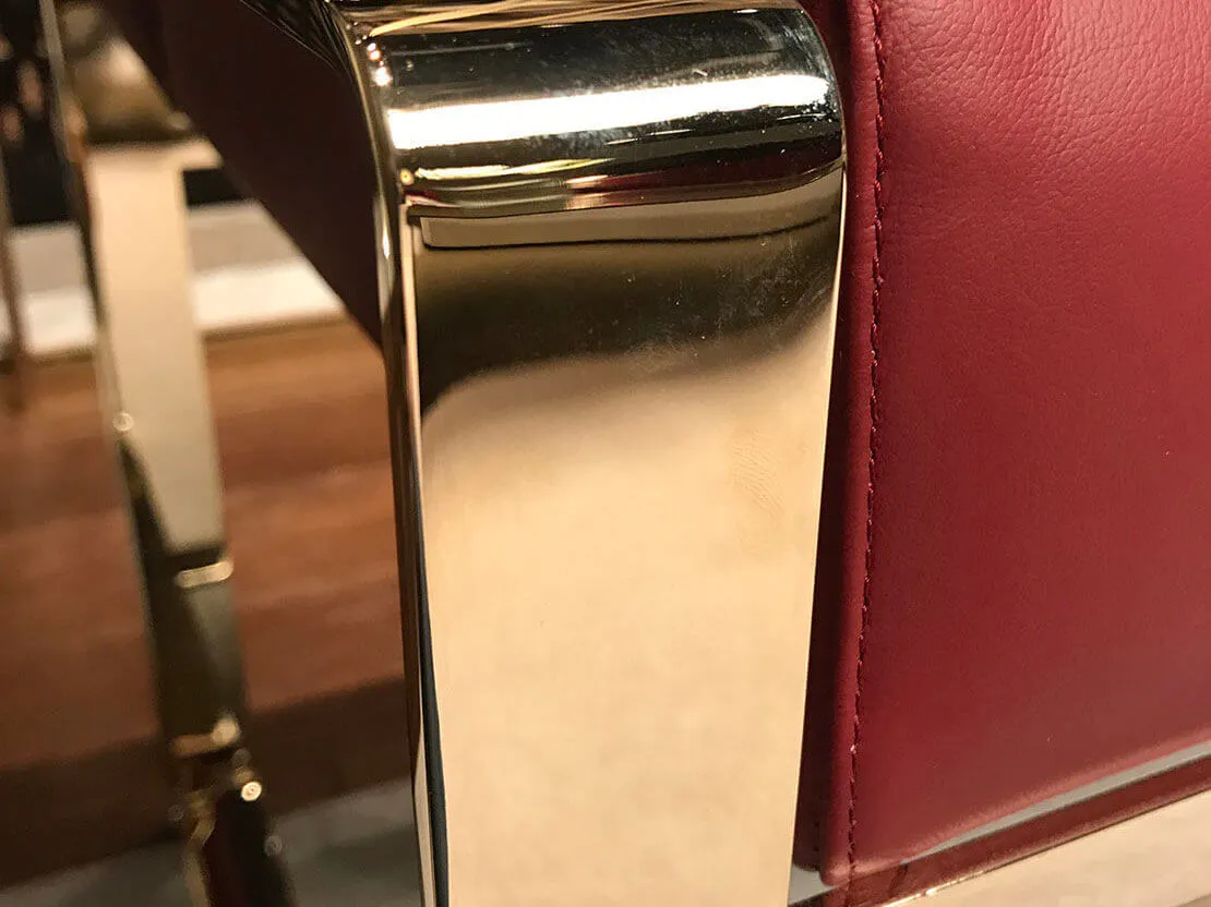 Smalto Nanogalvanic Oro, Applicazione su Struttura.