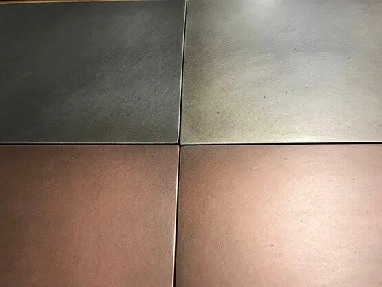 Serie Delabrè, Colorazioni.