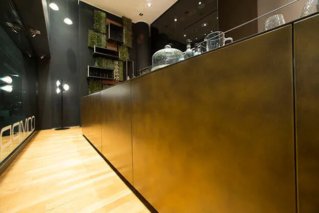 Effetto Ottone Bronzato Vintage, Cucina Comprex.