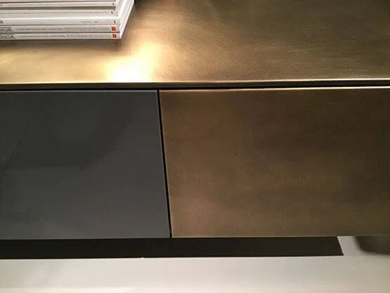 Effetto Ottone Bronzato Vintage, Texture.
