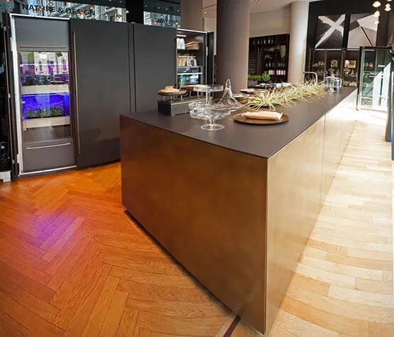 Effetto Ottone Bronzato Vintage, Cucina.
