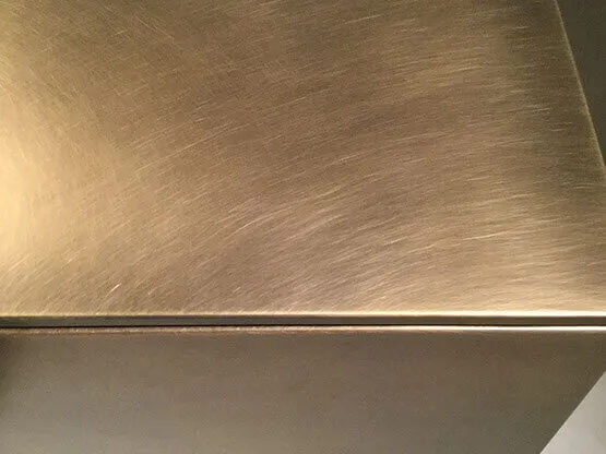 Effetto Ottone Bronzato Vintage, Dettaglio Texture.