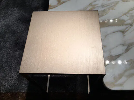 Serie Never Brushed, Tavolino Interior Design.