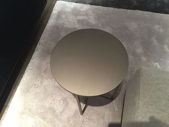 Serie Never Brushed, Coffee Table.