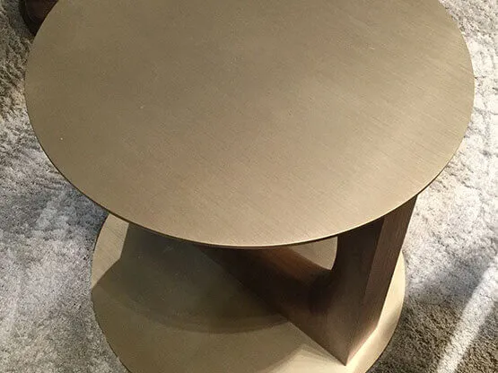 Serie Never Brushed, Coffee Table.