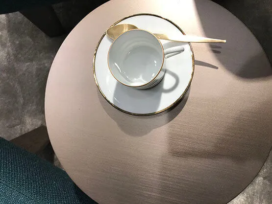 Serie Never Brushed, Coffee Table.