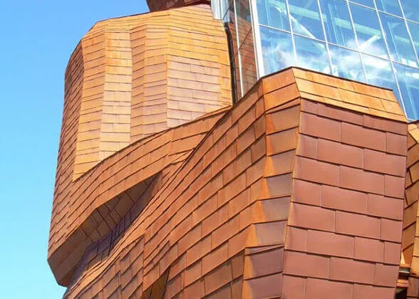 Struttura in Corten protetta con Proiron.