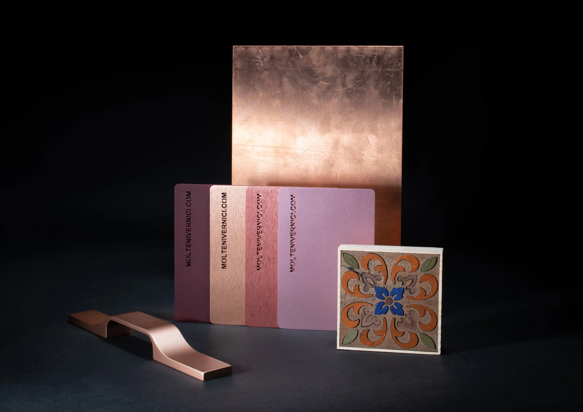 Esmalte monocomponente 1k a imitación de cobre galvánico, la serie Copper™ incluye una gama de acabados de altísima luminosidad.