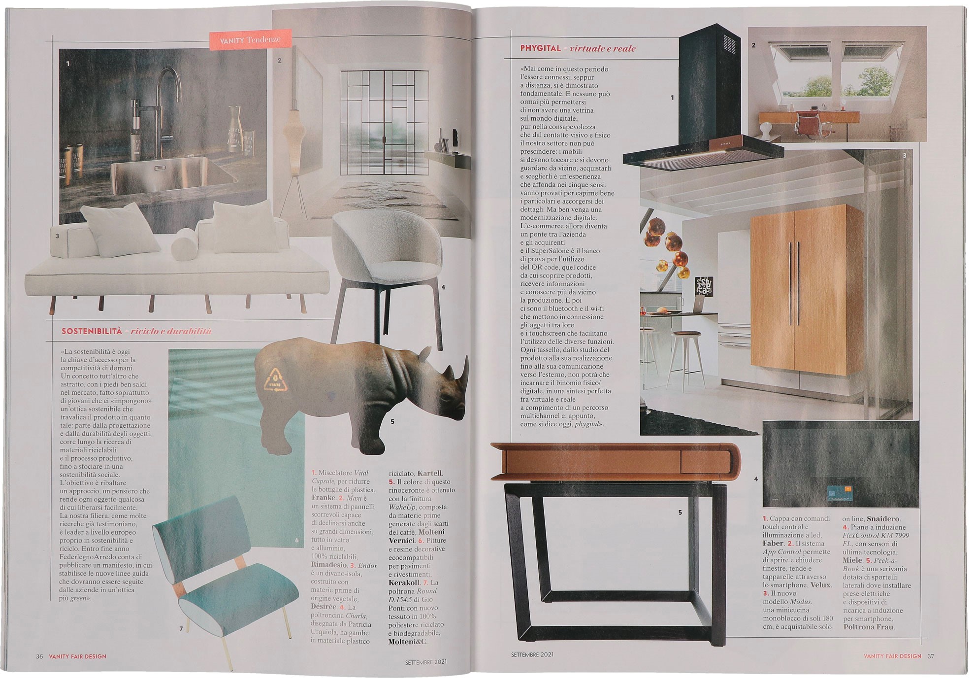 Mise en page de design intérieur moderne avec des meubles et des espaces minimalistes