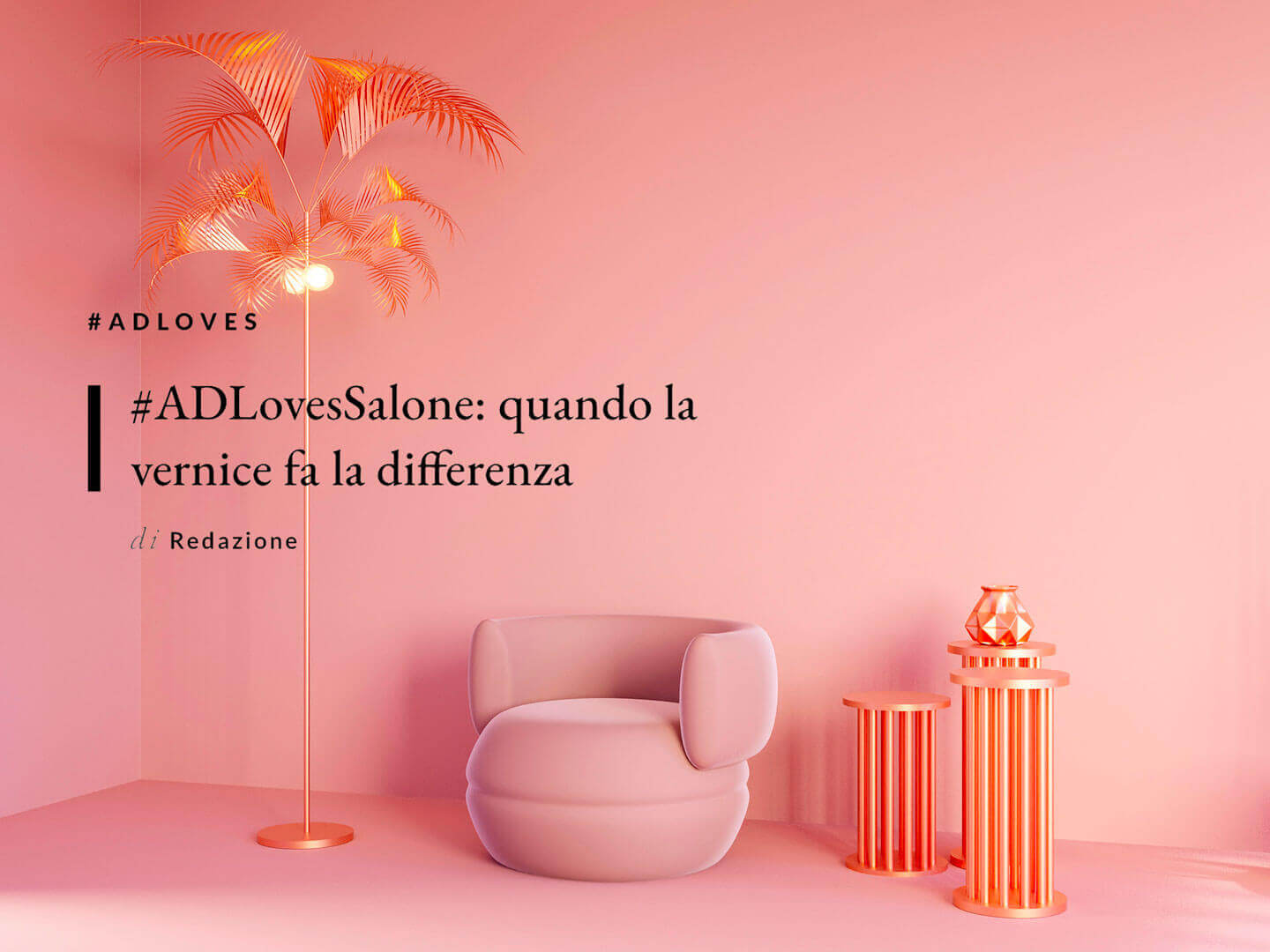 AD (Architectural Digest) sur Molteni Vernici
