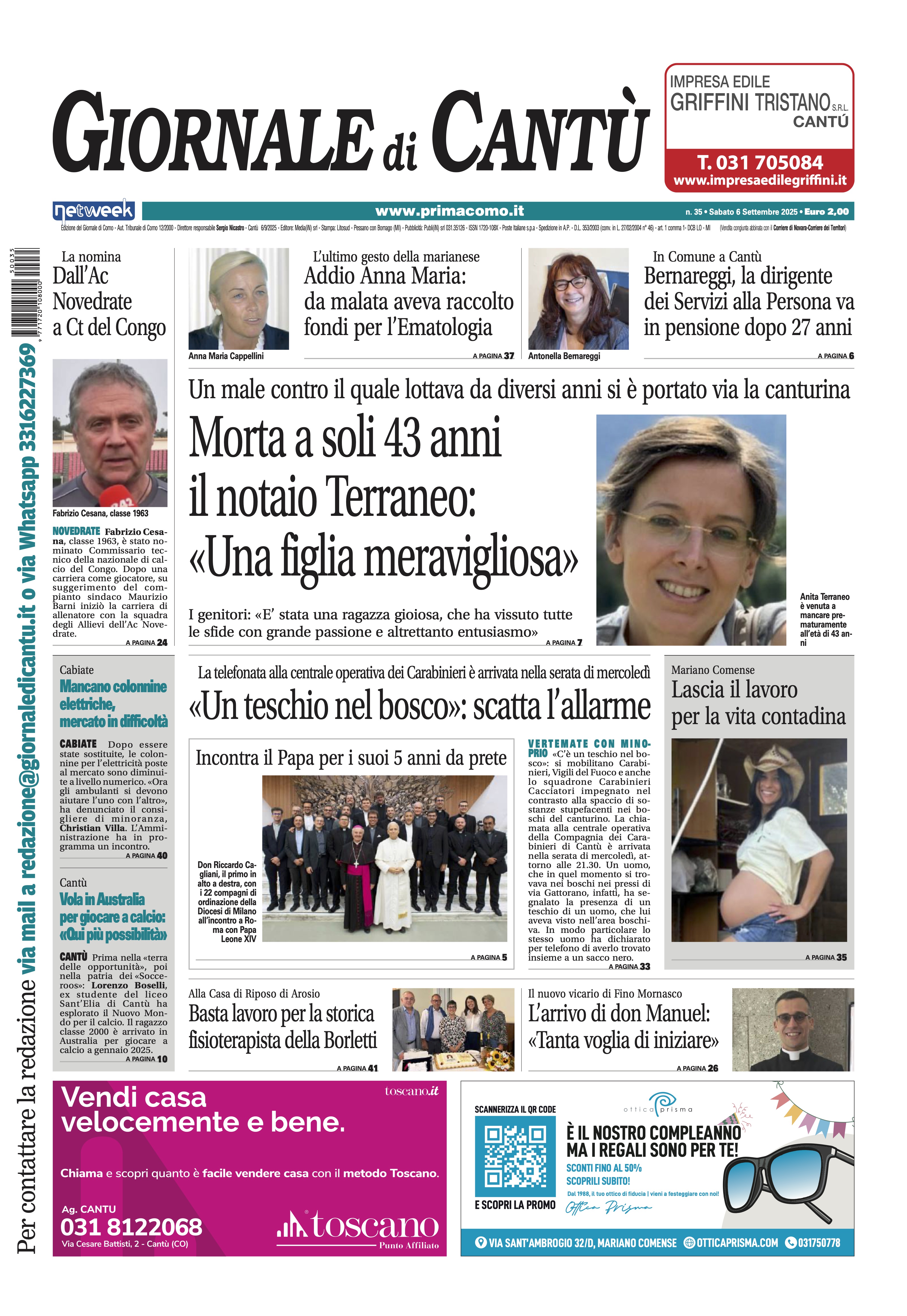GIORNALE DI CANTU'