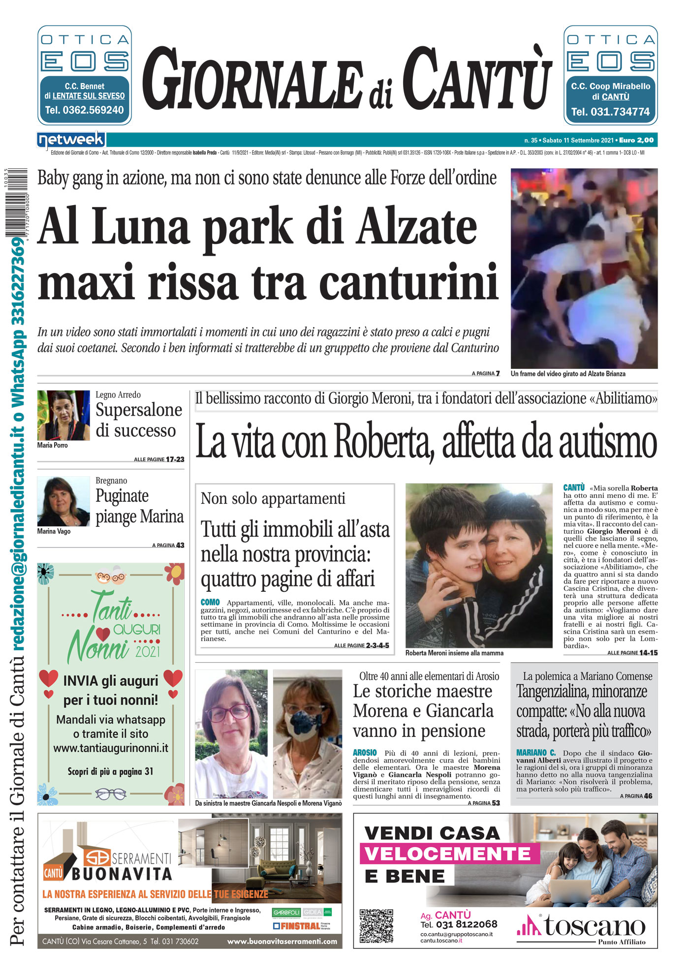 GIORNALE DI CANTU'