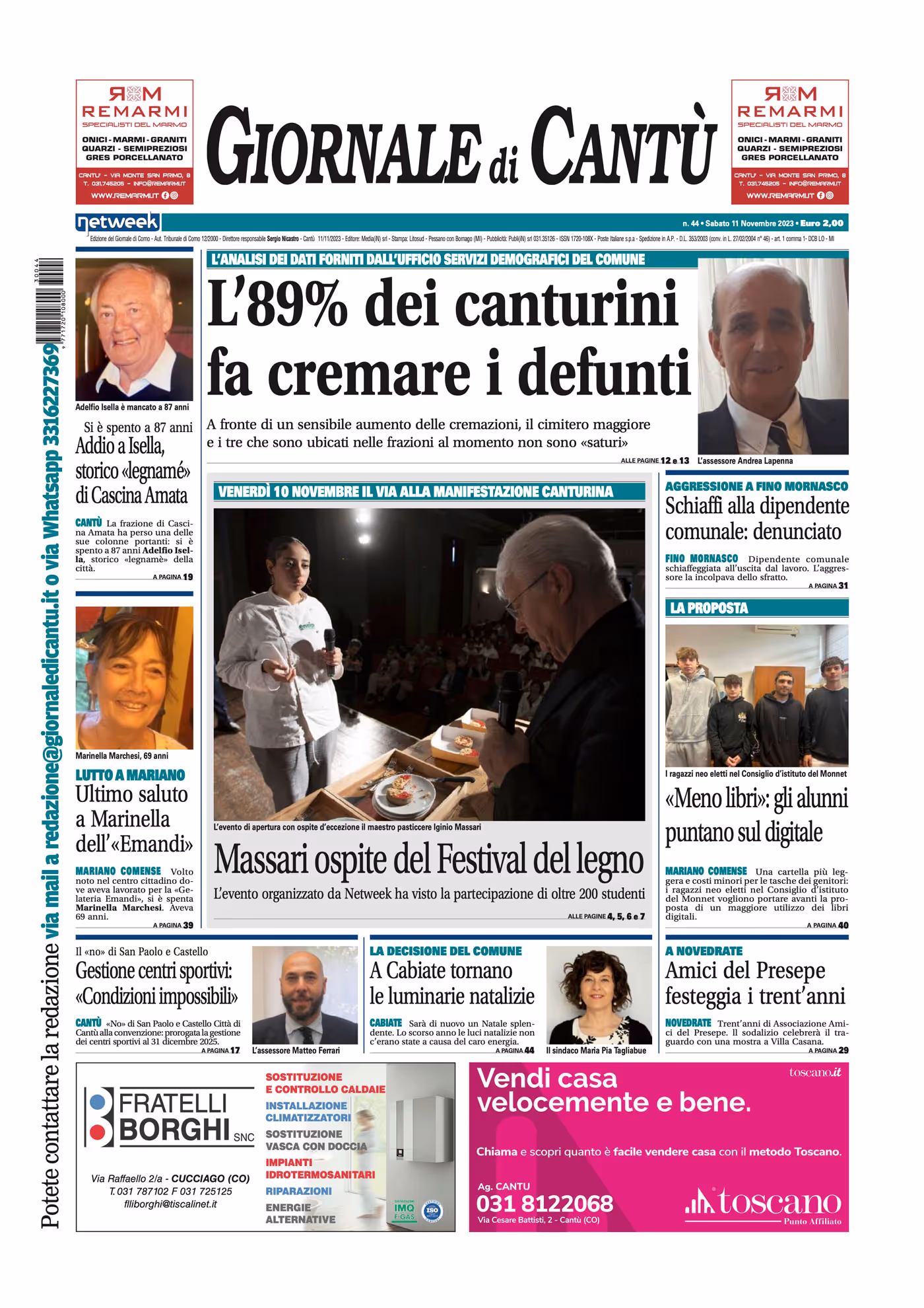 GIORNALE CANTU'