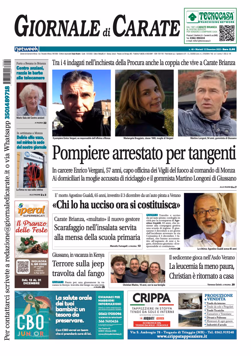 GIORNALE DI CARATE