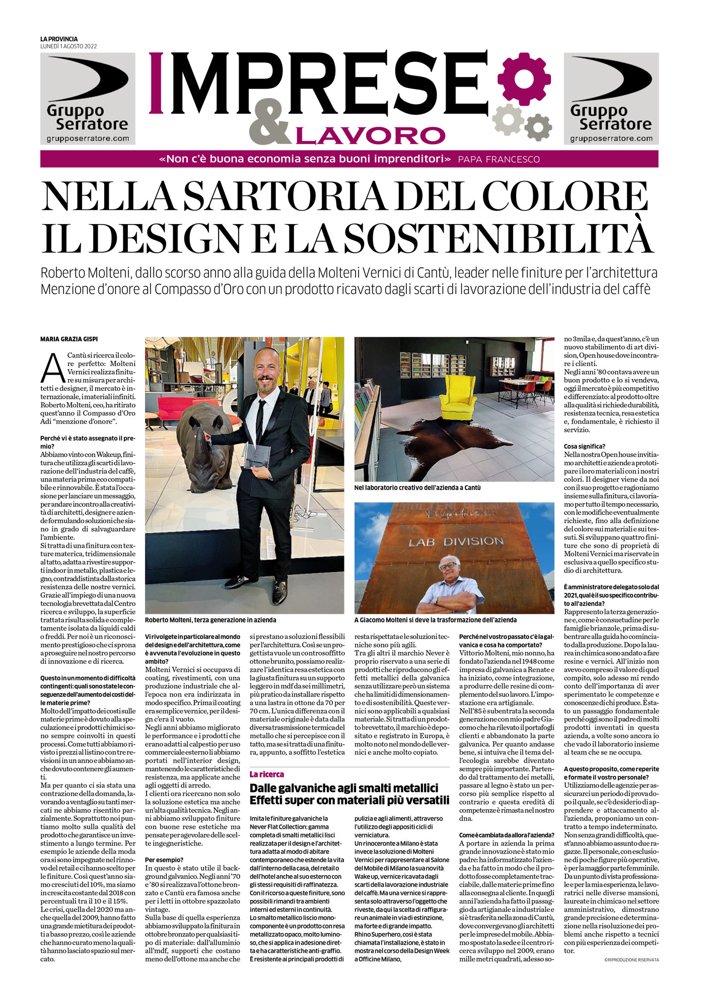 LA PROVINCIA DI COMO 