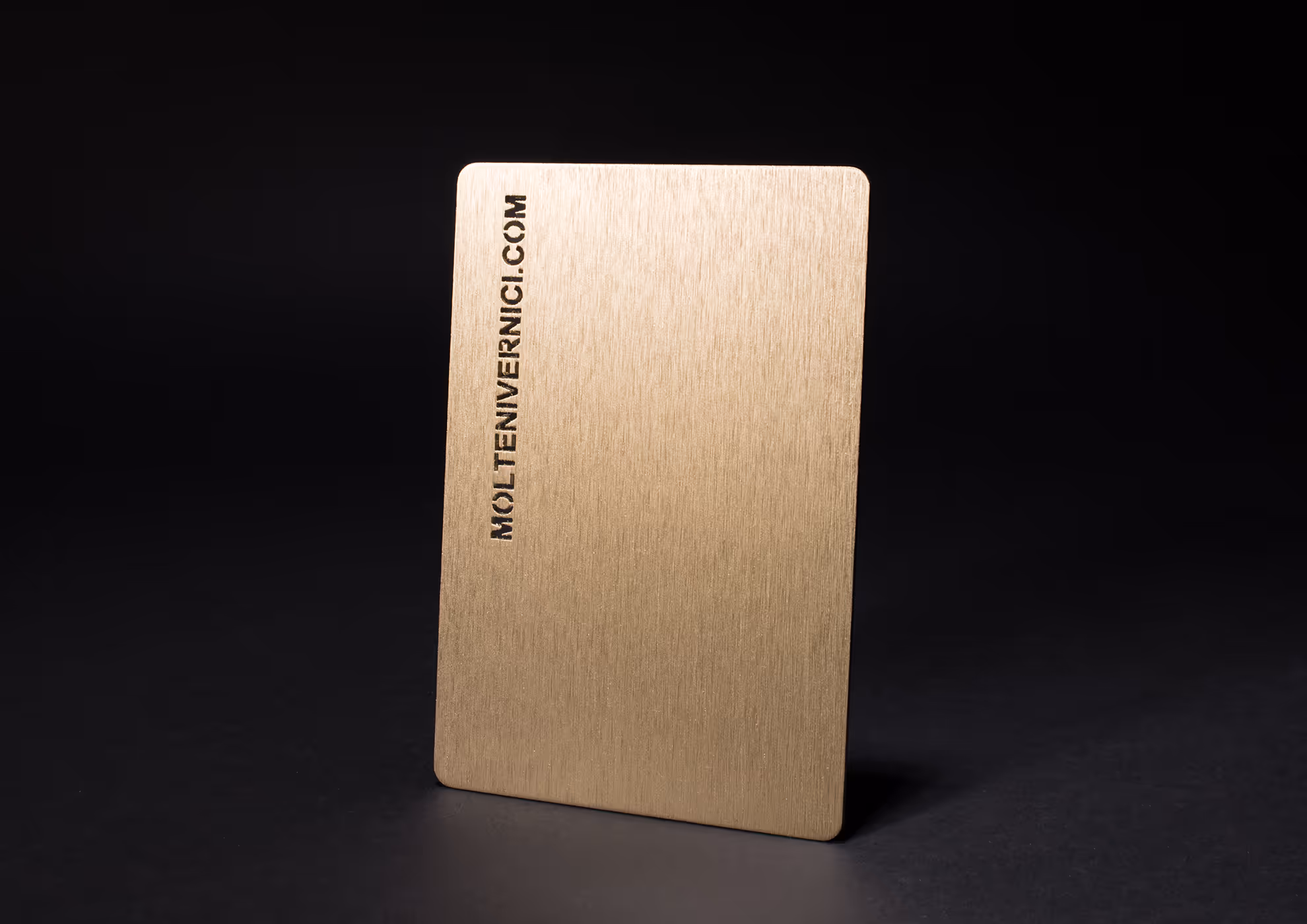 Piastra MOLTENI-VERNICI con effetto metallico, campione di verniciatura