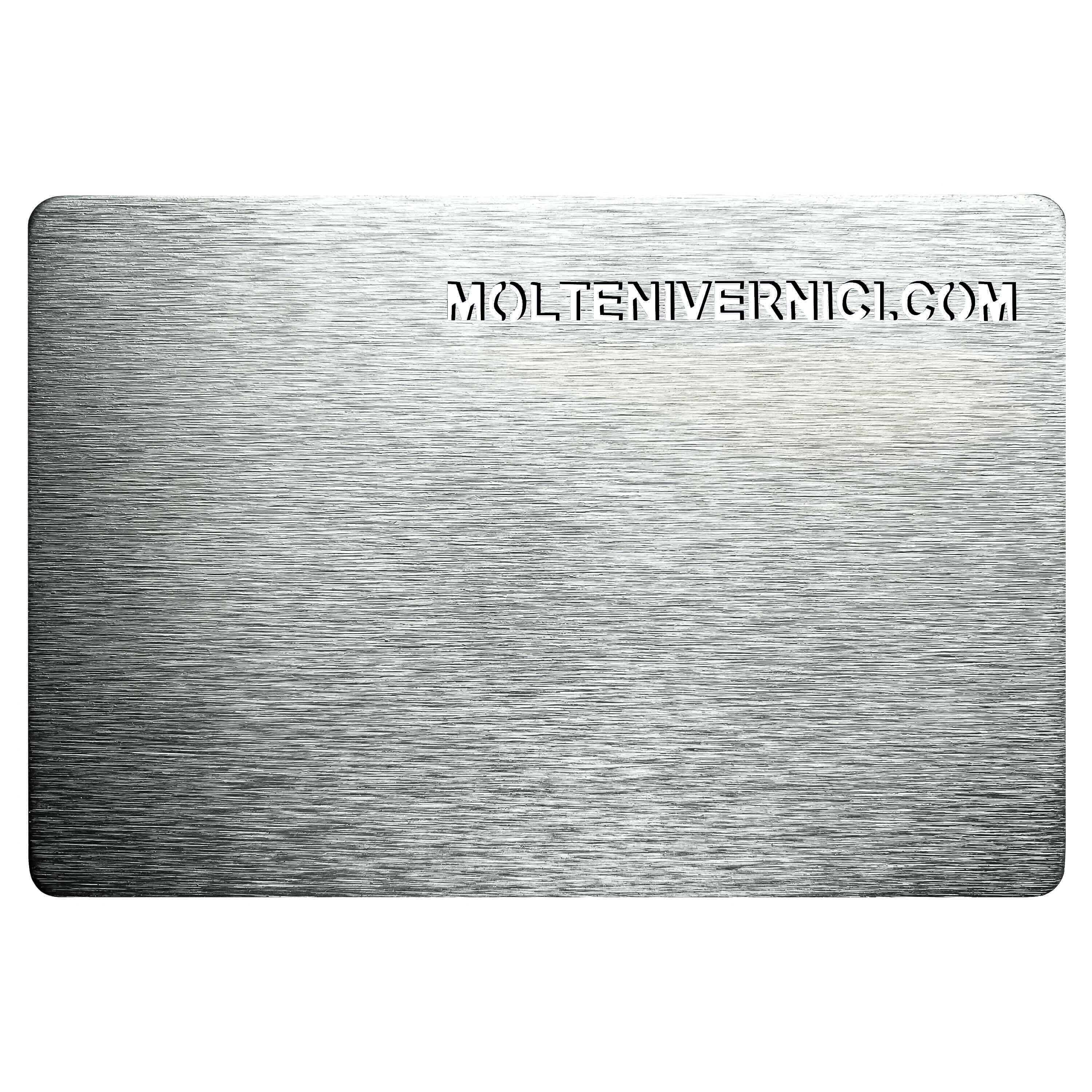 Never Brushed Aluminium Zero code WP.14302