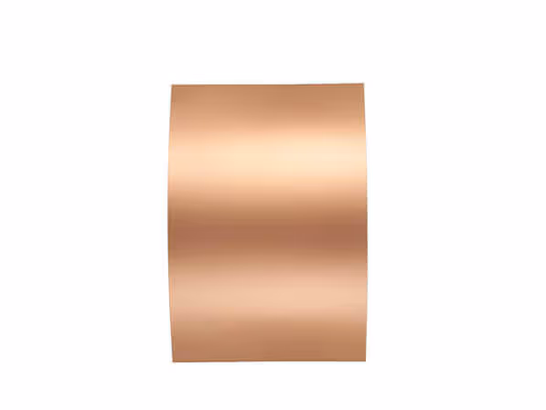 MOLTENI-VERNICI Spezialfarben: Glatte Bronze-Metallic-Farbprobe mit sanften Verlauf