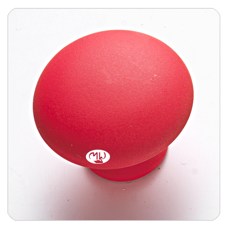 Sphère rouge vive MOLTENI-VERNICI, peinture spéciale pour l'architecture