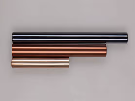 Campioni di vernice MOLTENI-VERNICI in diverse tonalità metalliche di verniciatura