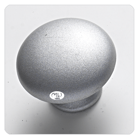 MOLTENI-VERNICI Sonderausführungen: Silberne abgerundete Designleuchte mit elegantem Finish