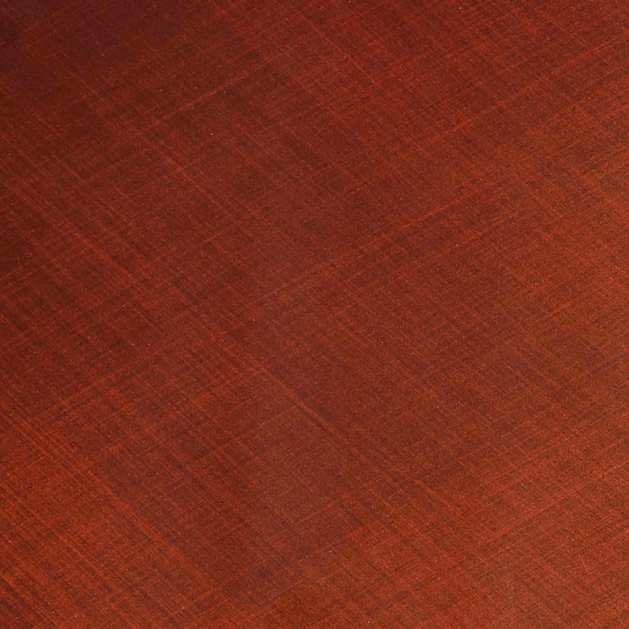 MOLTENI-VERNICI special effect finishes with rich textured rust-red surface