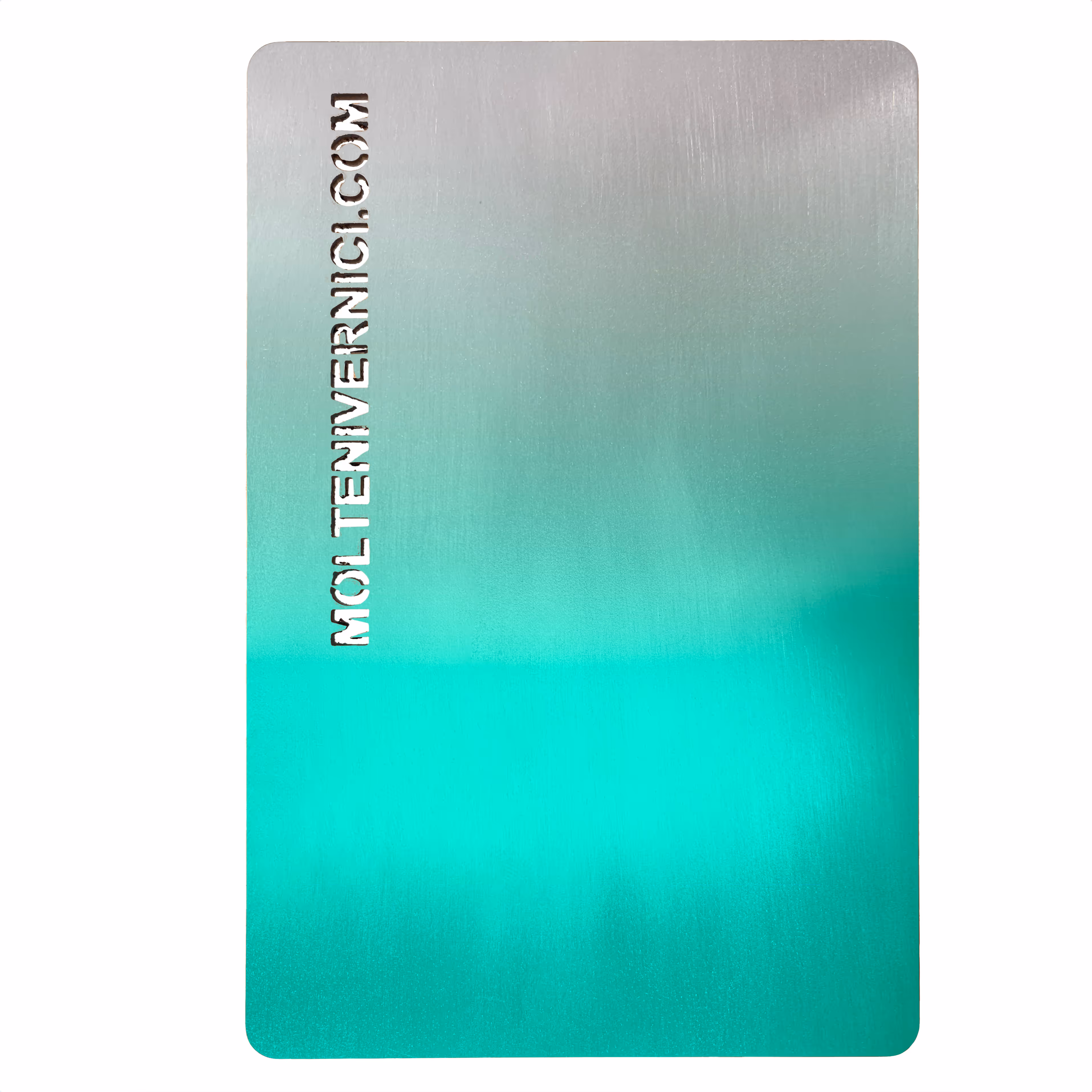 MOLTENI-VERNICI Spezialfarbe für die Architektur, grün-grauer Farbverlauf