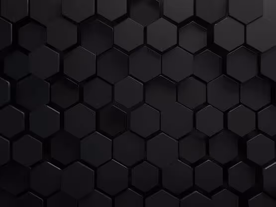 Motif hexagonal noir de Molteni-Vernici, vernis spéciaux en texture géométrique