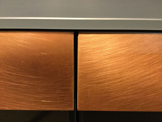 WP.Never Circle Rame, Dettaglio.