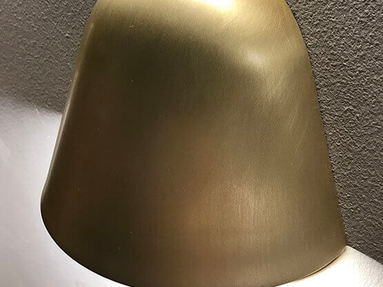 WP.Never Circle Ottone, Illuminotecnica.