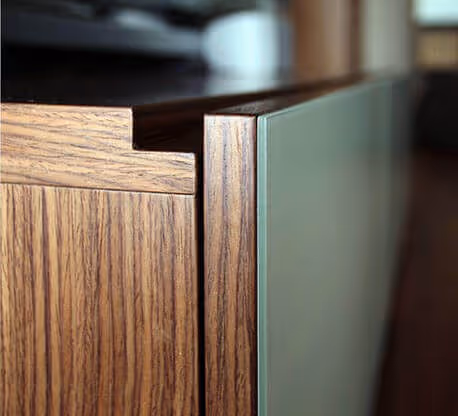 MOLTENI-VERNICI special paint effects showcase wooden surface with elegant finish