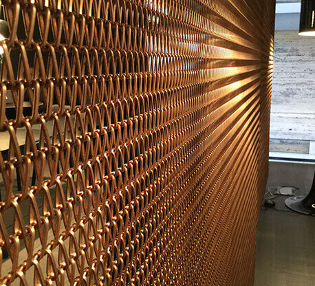 Revêtement mural texturé doré MOLTENI-VERNICI, peintures spéciales brillantes