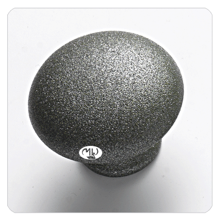 MOLTENI-VERNICI diamond paint finish spherical object with glittery texture