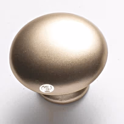 Pomo dorado de Molteni-Vernici con esmalte especial de acabado metalizado