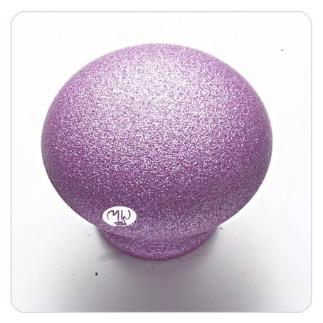 MOLTENI-VERNICI diamond paint finish purple spherical object with glittery texture