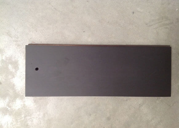 Échantillon de vernis spéciales Molteni-Vernici sur fond neutre